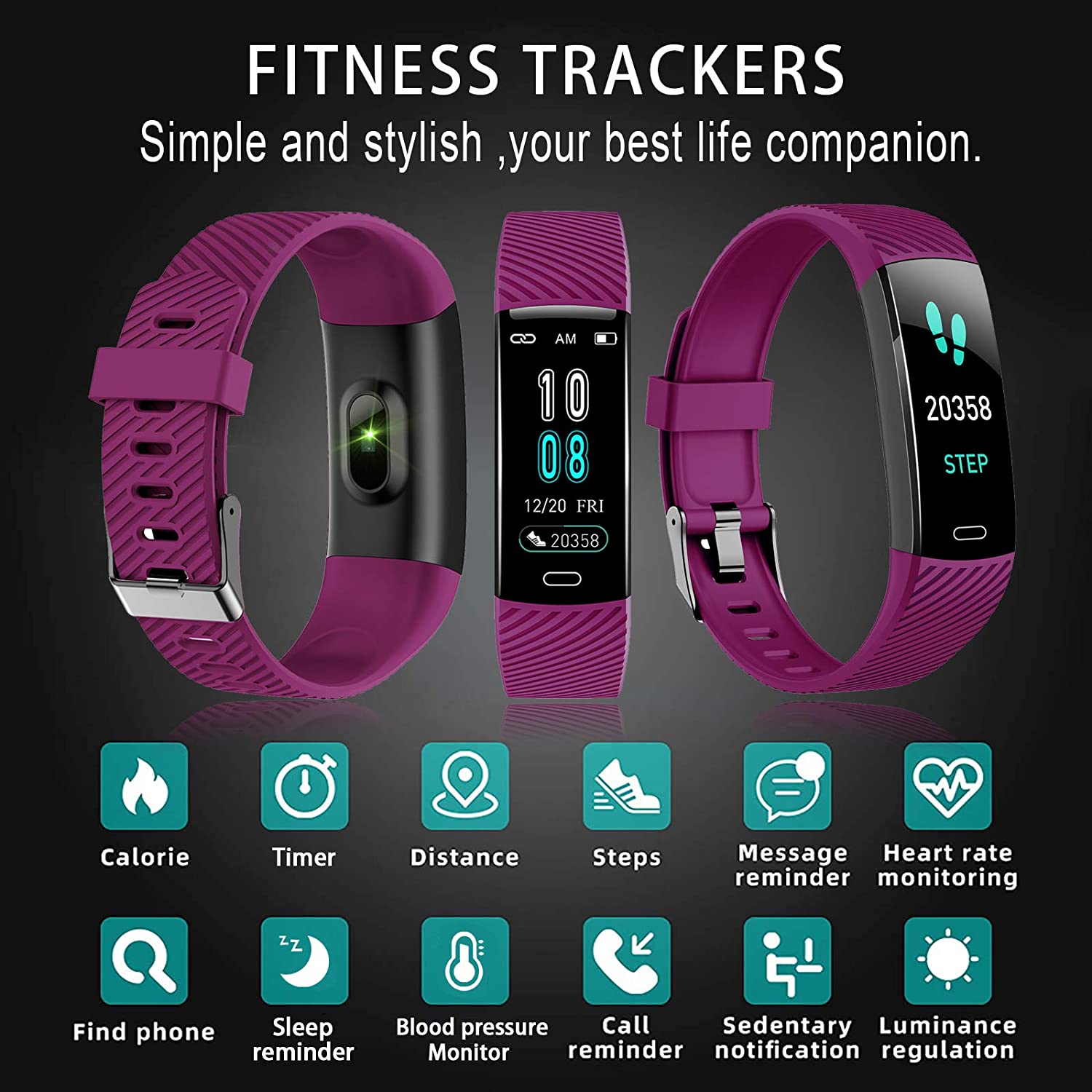 ASWEE Fitness Trackers Activity Tracker Watch With Heart Rate Blood aswee-fitness-trackers-activity-tracker-watch-with-heart-rate-blood