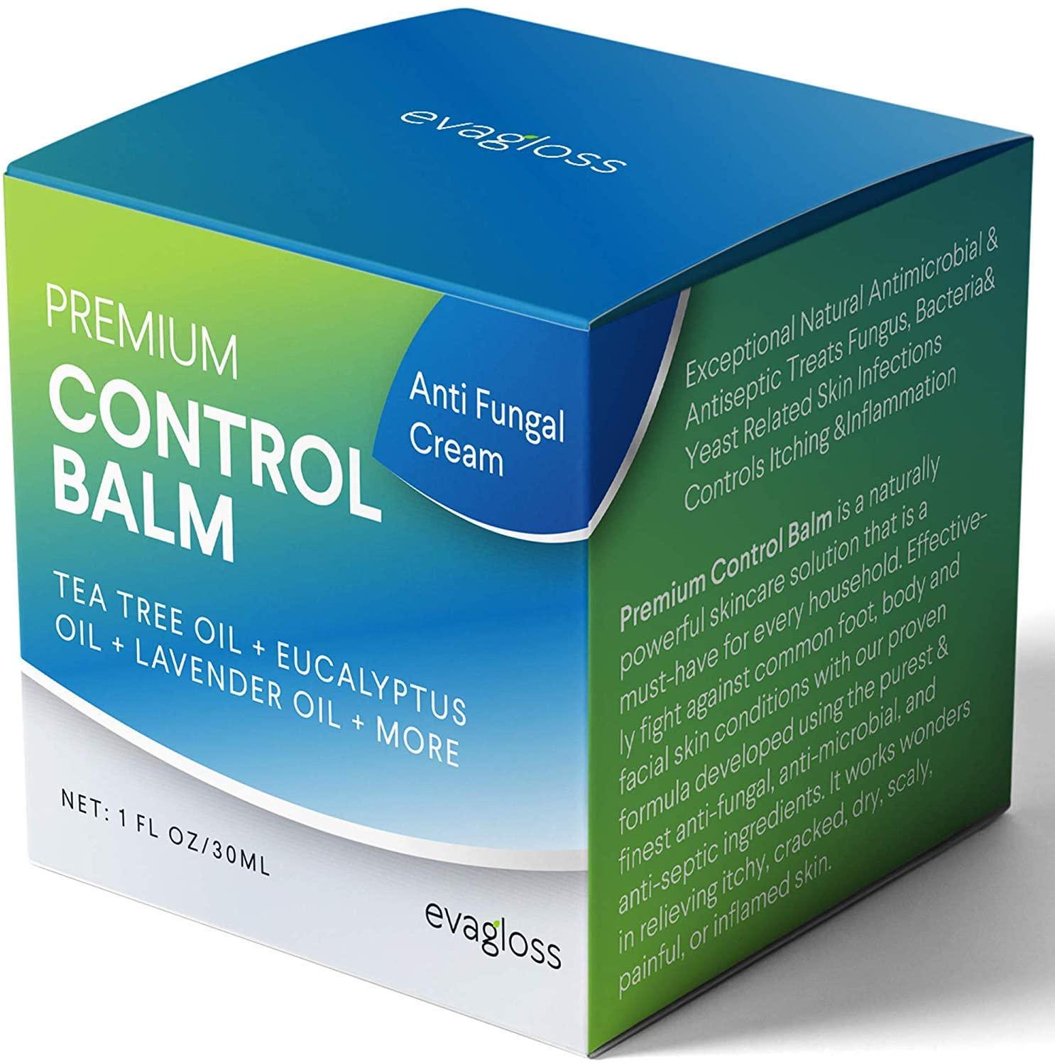 Evagloss Antifungal Cream Repair AntiItch Balm for Face & Body