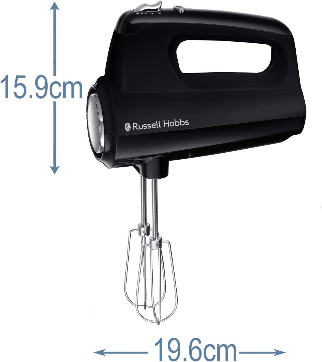 Russell Hobbs Desire Hand Mixer 24672, Electric Hand Whisk and Dough